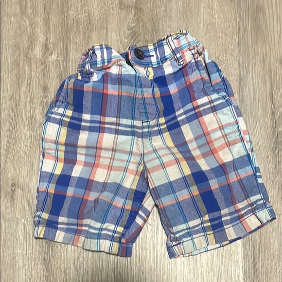 4/$30 Plaid Kids Shorts - Blue, Red, White - Picture 1 of 1